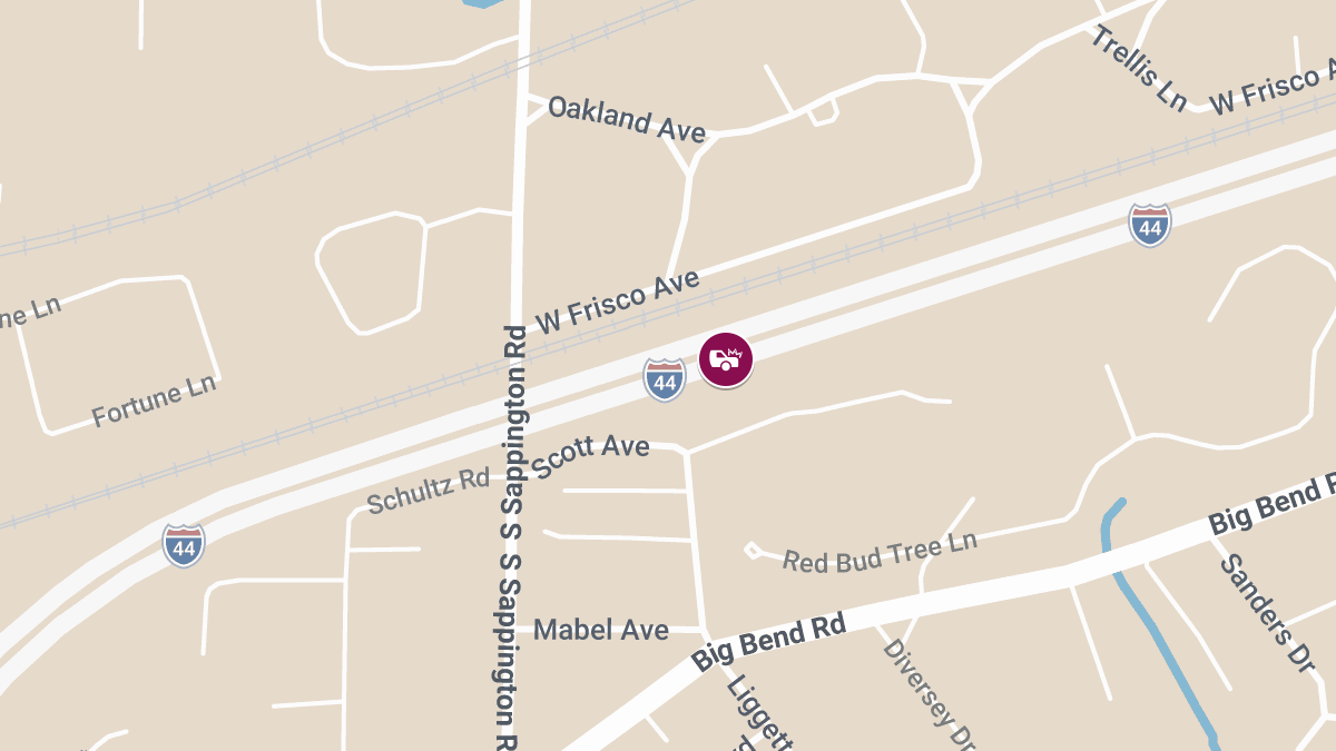 Injuries Reported in Collision on I-44 Near MM 88
