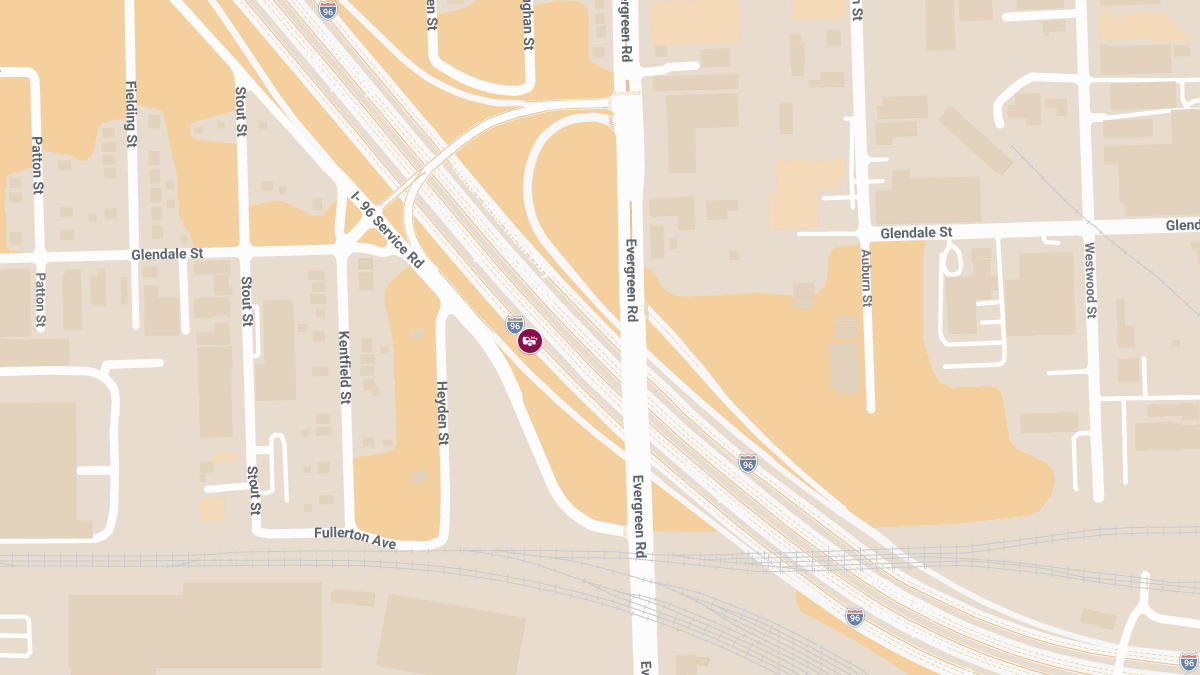 Injuries Reported in Collision on Westbound I-96 Near Evergreen Rd