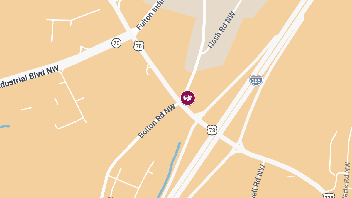 Injuries Reported in Crash Near Hollowell Pkwy & Bolton Rd