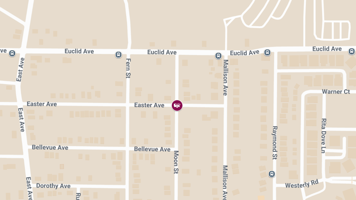 Injuries Reported in Crash Near Moon St & Easter Ave