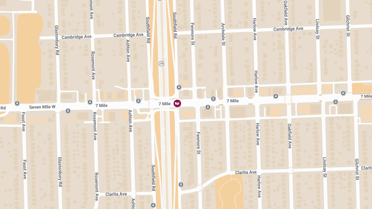 Injuries Reported in Crash Near Southfield Rd and W Seven Mile Rd