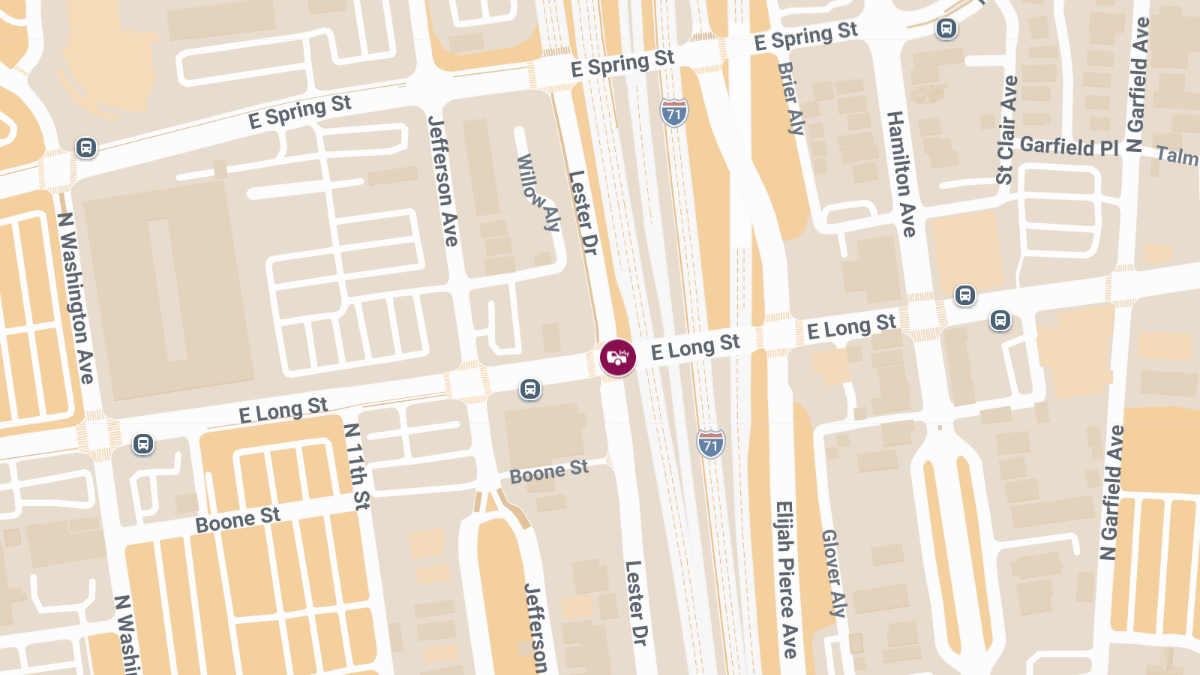 Injuries Reported in Crash at 680 E Long St