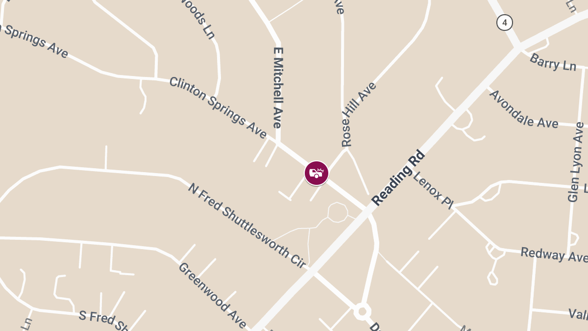 Injuries Reported in Crash at Clinton Springs & Dana Ave