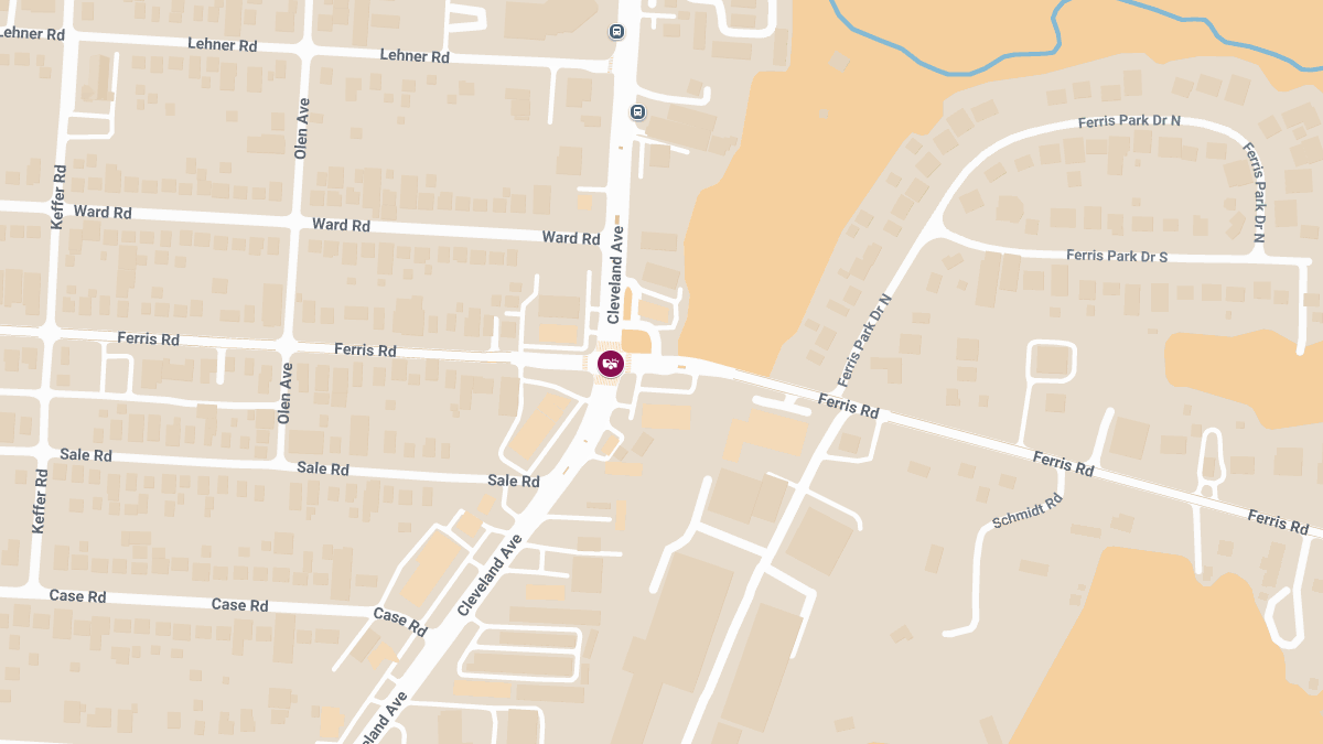 Injuries Reported in Crash at Ferris Rd & Cleveland Ave