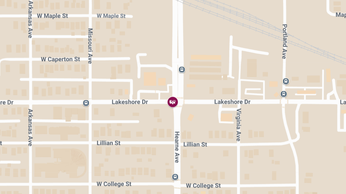 Injuries Reported in Crash at Hearne Ave & Lakeshore Dr