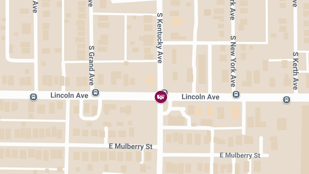 Injuries Reported in Crash at Lincoln and Kentucky Avenues