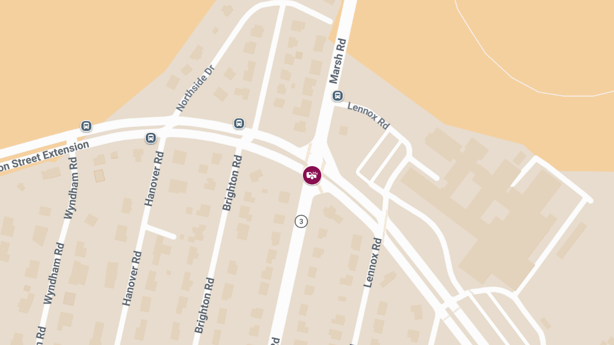 Injuries Reported in Crash at Marsh Rd & Washington St Ext