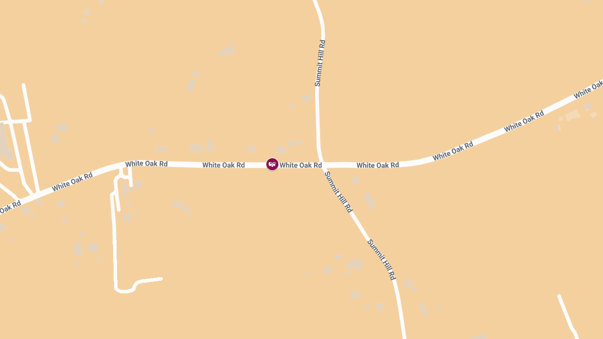 Injuries Reported in Crash at White Oak Rd
