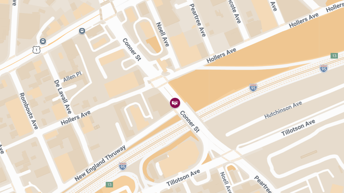 Injuries Reported in Crash near Conner St
