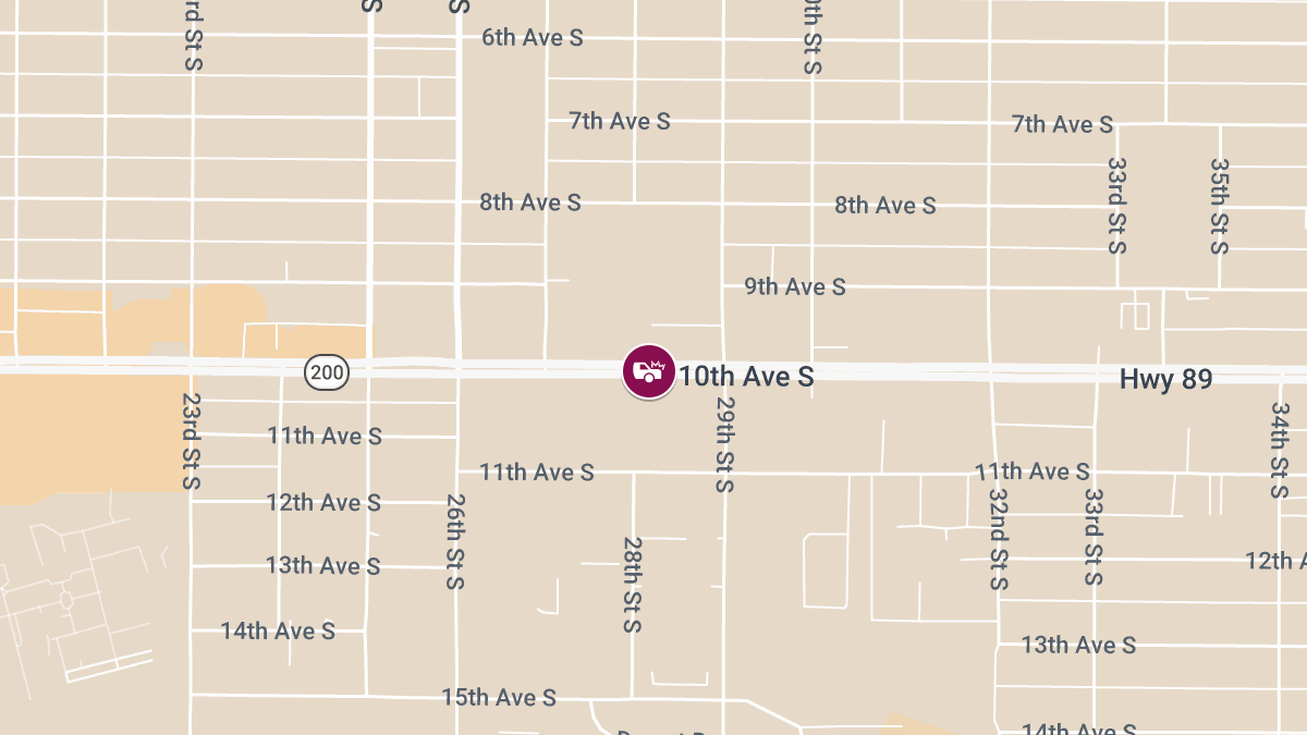 Injuries Reported in Crash on 10th Ave S