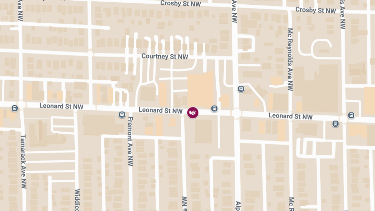 Injuries Reported in Crash on 800 Leonard St NW