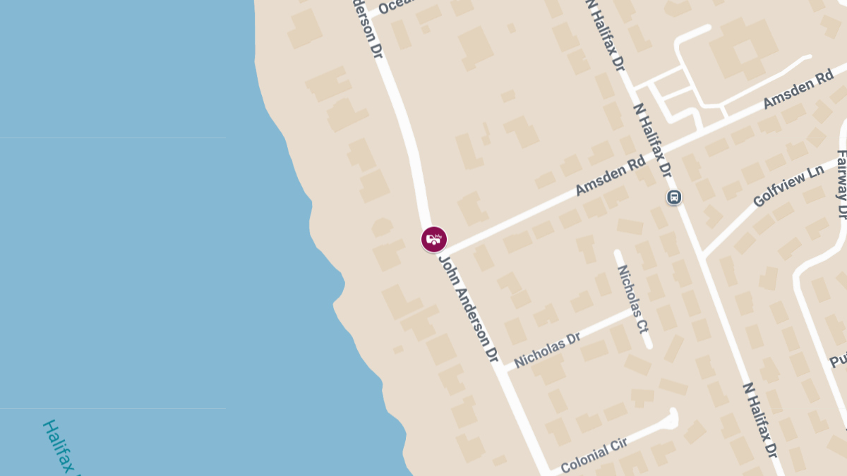 Injuries Reported in Crash on John Anderson Dr