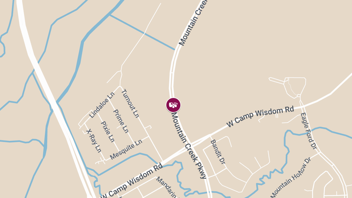 Injuries Reported in Crash on Mountain Creek Pkwy