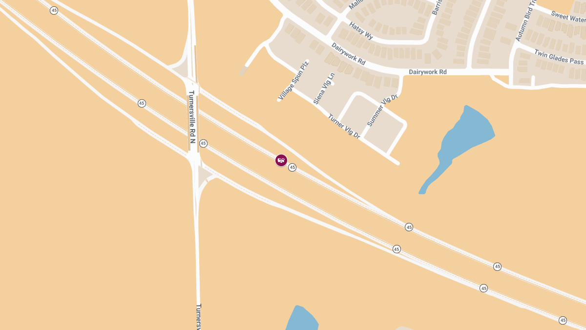 Injuries Reported in Crash on S SH 45 E E/B