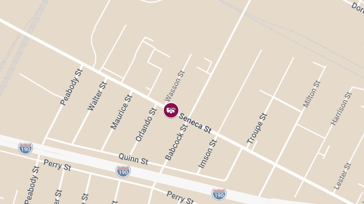 Injuries Reported in Crash on Seneca St