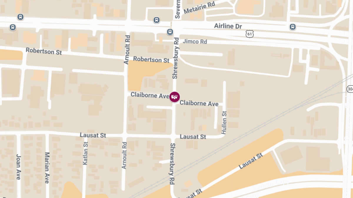 Injuries Reported in Early Morning Crash at Claiborne Ave & Merwin St
