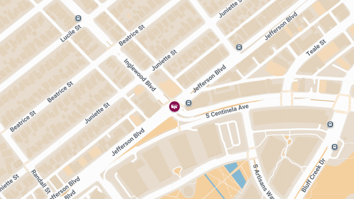 Injuries in Accident at Jefferson Blvd & Inglewood Blvd