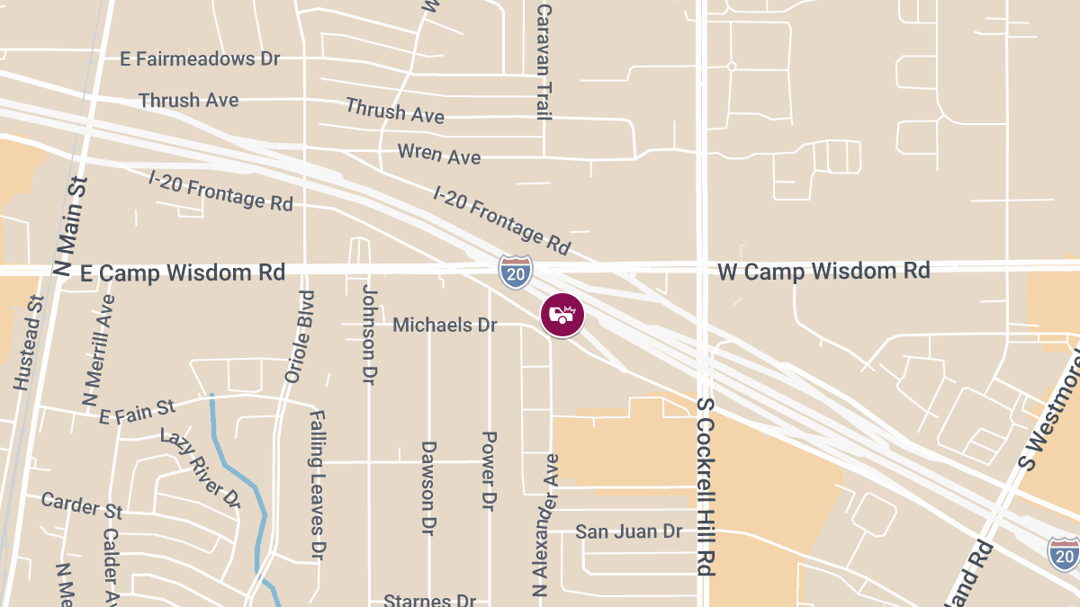 Injuries in Accident on DFW Tpke W Near Cockrell Hill Rd