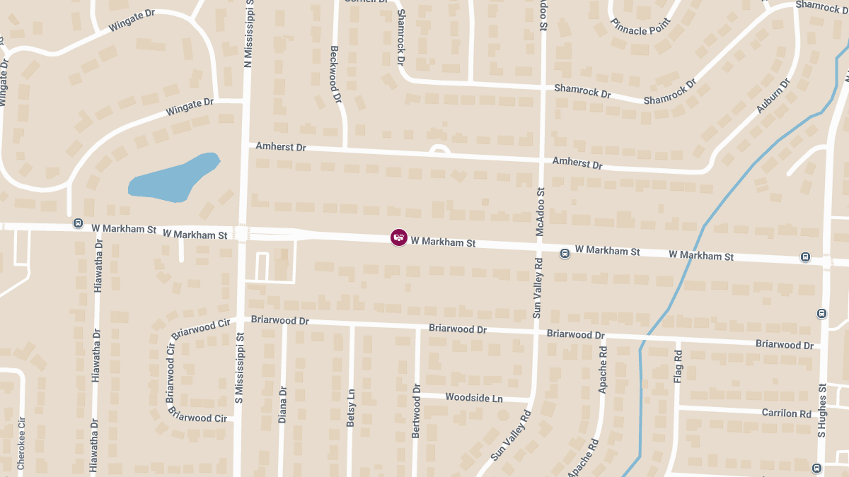 Injuries in Accident on W Markham St