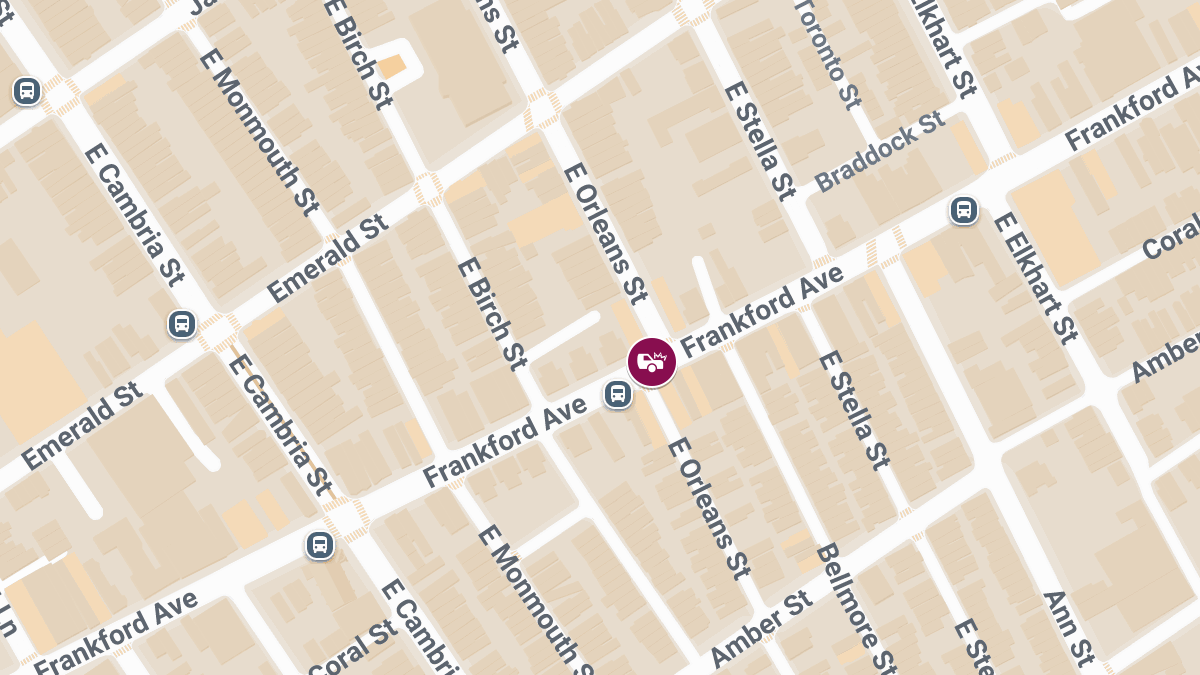 Injuries in Collision at Frankford Ave and E Orleans St