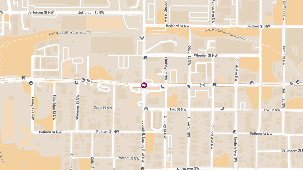 Injuries in Crash at Joseph E Lowery Blvd & Hollowell Pkwy