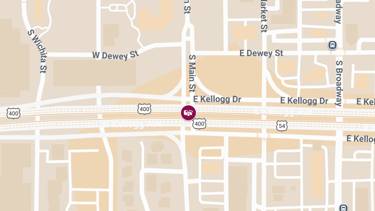 Injuries in Crash at S Main St & E Kellogg St