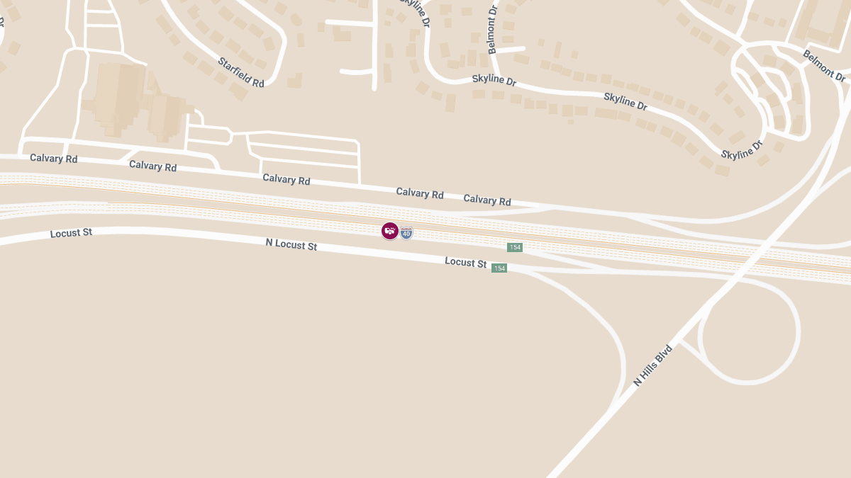 Injuries in Crash on EB I-40 near Exit 154