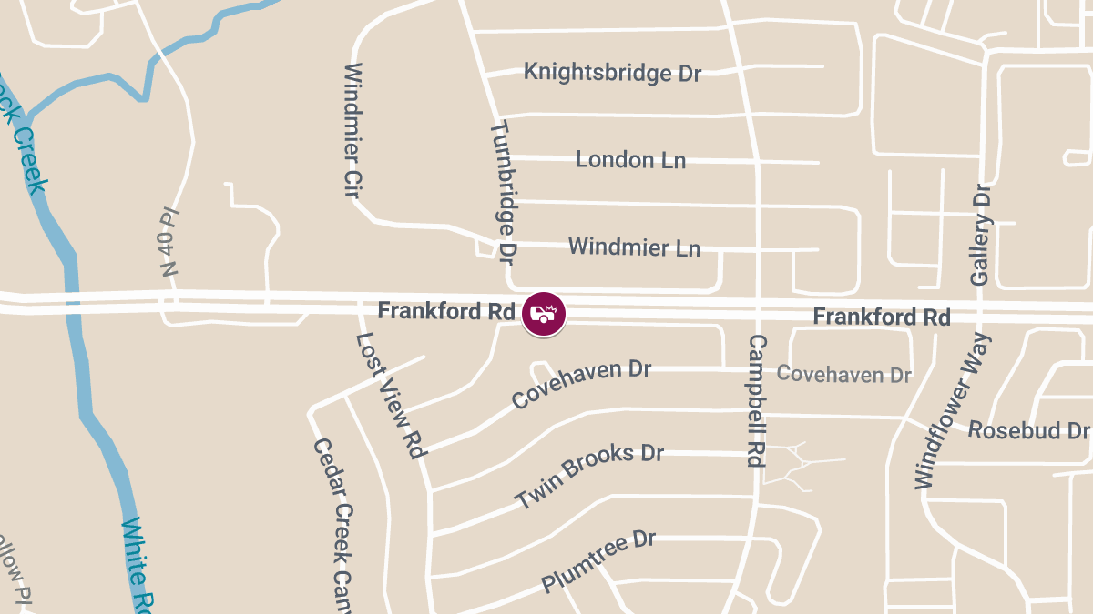 Injuries in Crash on Frankford Rd