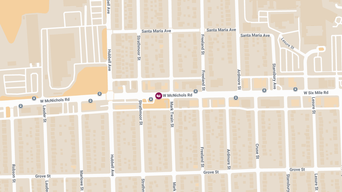 Injury Accident Involving EMS Vehicle on W McNichols Rd