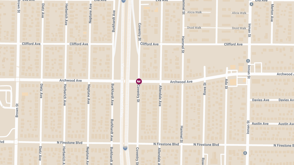 Injury Accident Near E Archwood Ave & Coventry St
