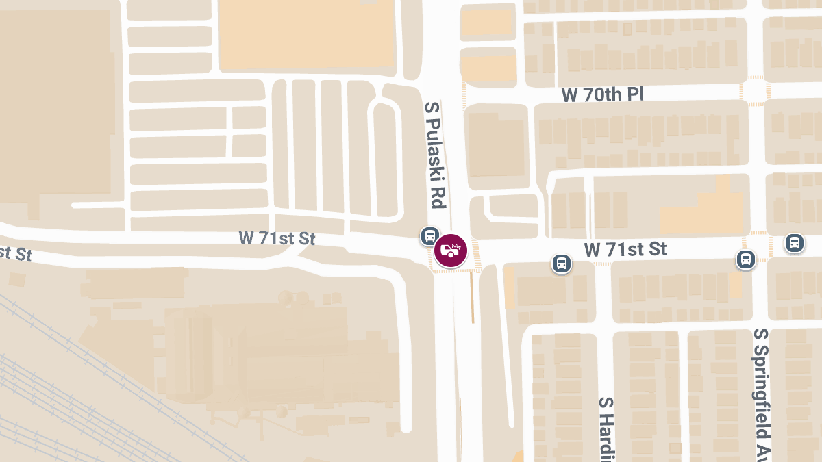 Injury Accident Reported Near 71st St & Pulaski Rd