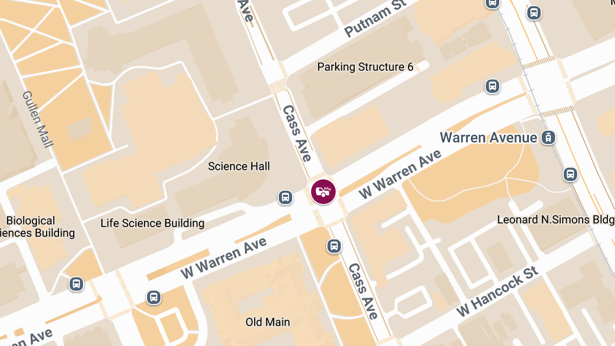 Injury Accident Reported Near Cass Ave & W Warren Ave