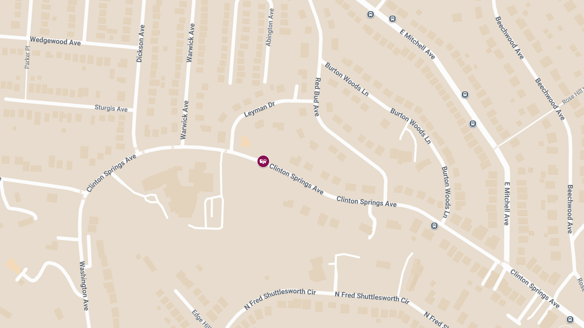 Injury Accident Reported Near Clinton Springs Ave