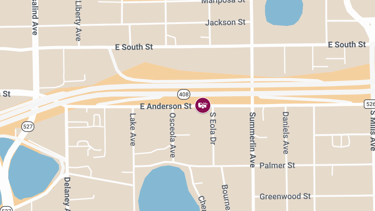 Injury Accident Reported Near E Anderson St