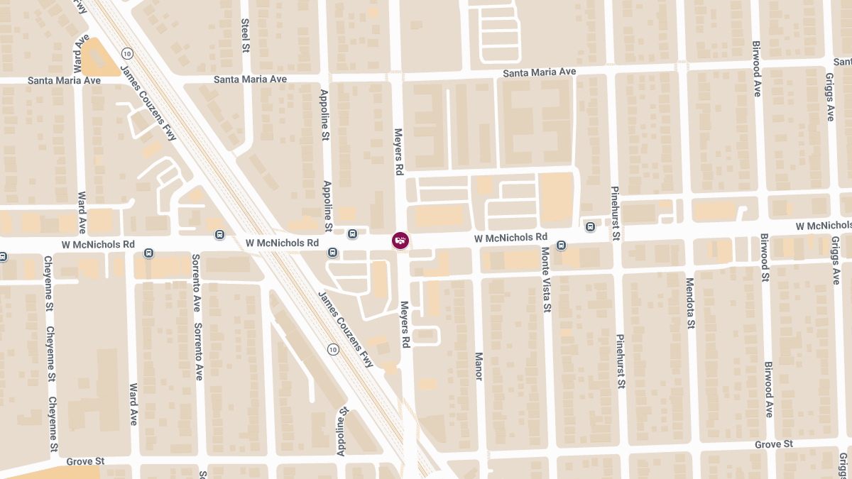 Injury Accident Reported Near McNichols Rd & Meyers Rd