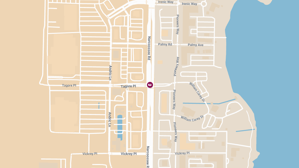 Injury Accident Reported at Narcoossee Rd