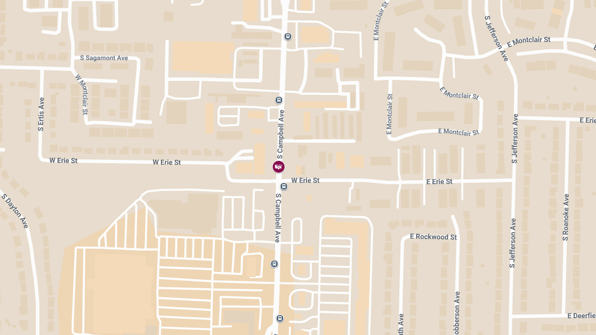 Injury Accident Reported Near S Campbell Ave