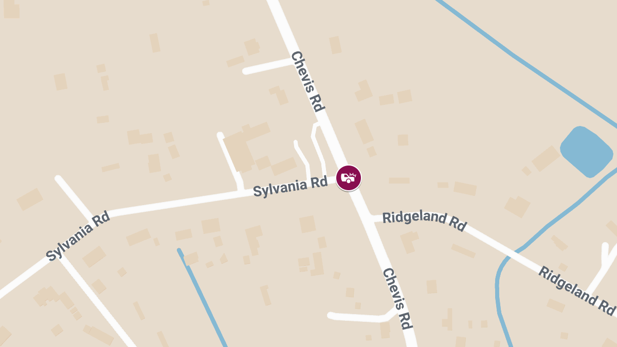 Injury Accident Reported at Chevis Rd & Sylvania Rd