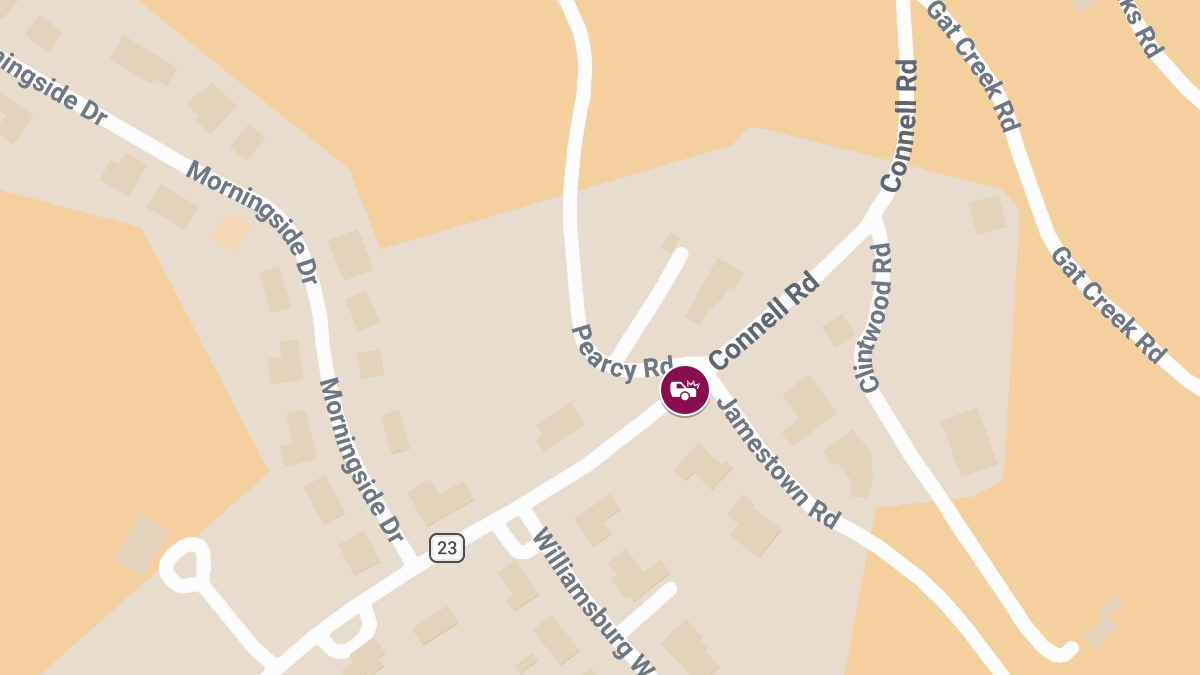 Injury Accident Reported at Connell Rd & Jamestown Rd