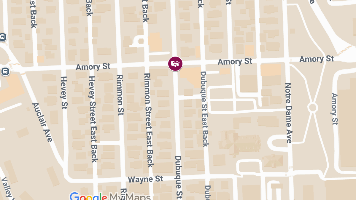 Injury Accident Reported at Dubuque St & Amory St