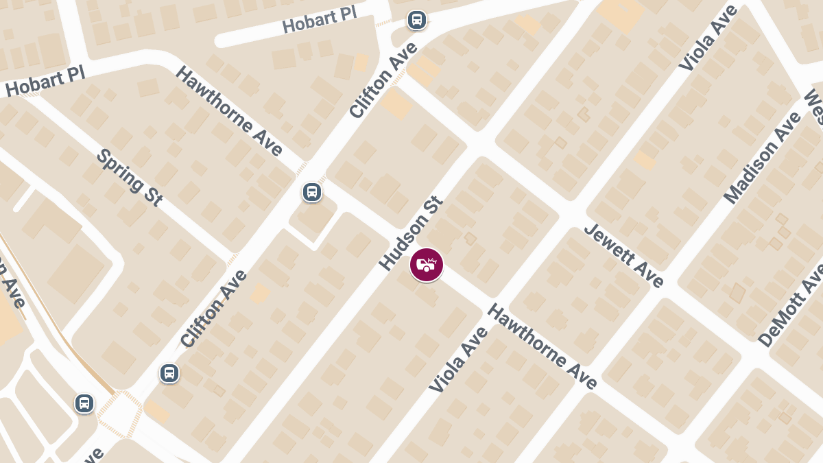 Injury Accident Reported at Hawthorne Ave & Hudson St