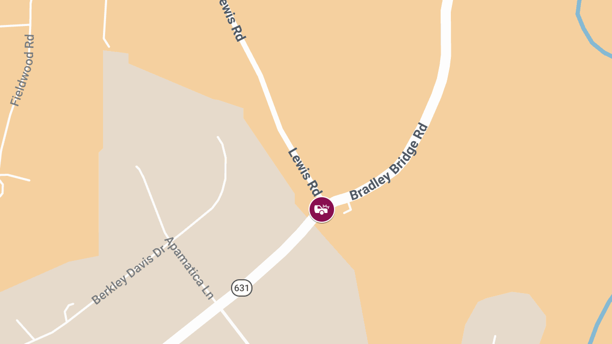 Injury Accident Reported at Lewis Rd & Bradley Bridge Rd