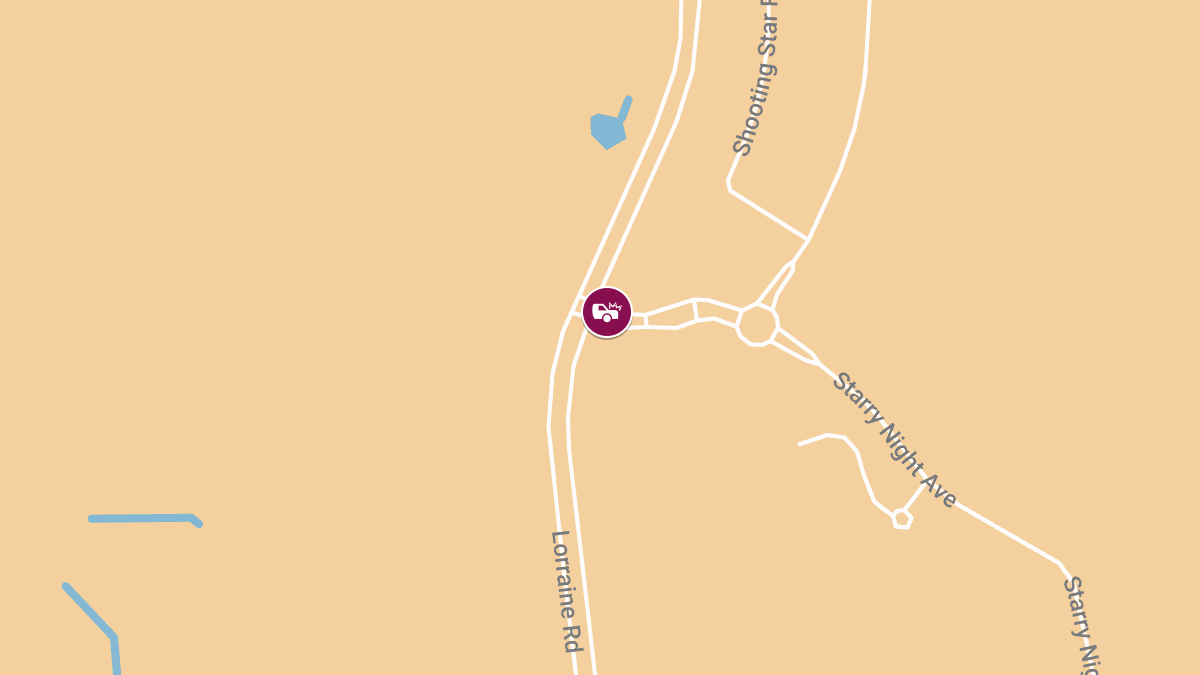 Injury Accident Reported at Lorraine Rd & Starry Night Ave