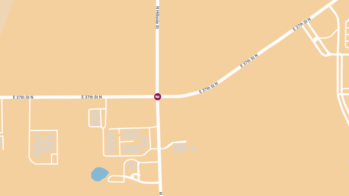 Injury Accident Reported at N Hillside St & E 37th St N