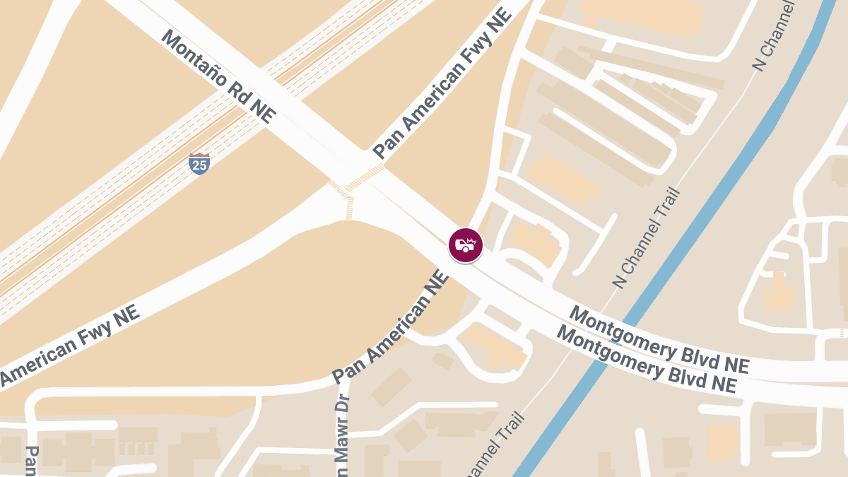 Injury Accident on Pan American Fwy NE