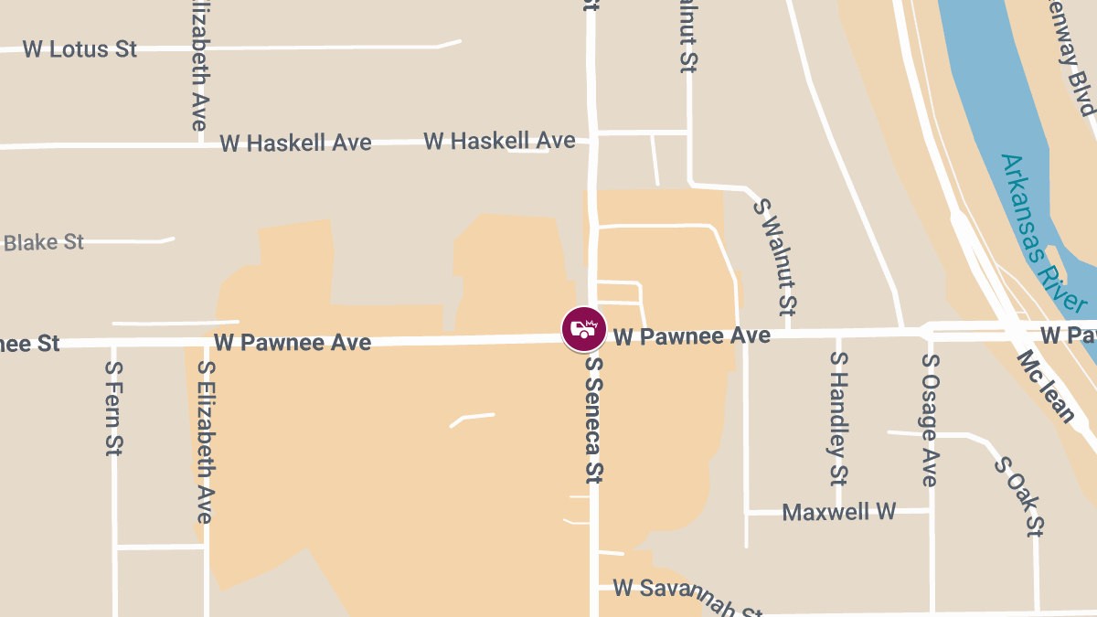 Injury Accident Reported at Pawnee St & Seneca St