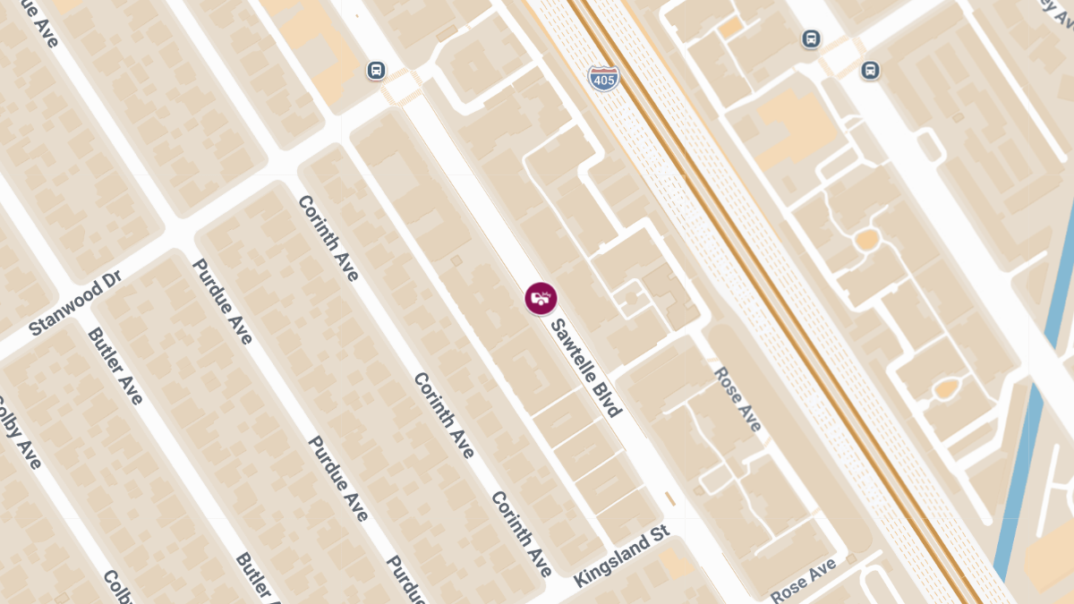 Injury Accident Reported at Sawtelle Blvd
