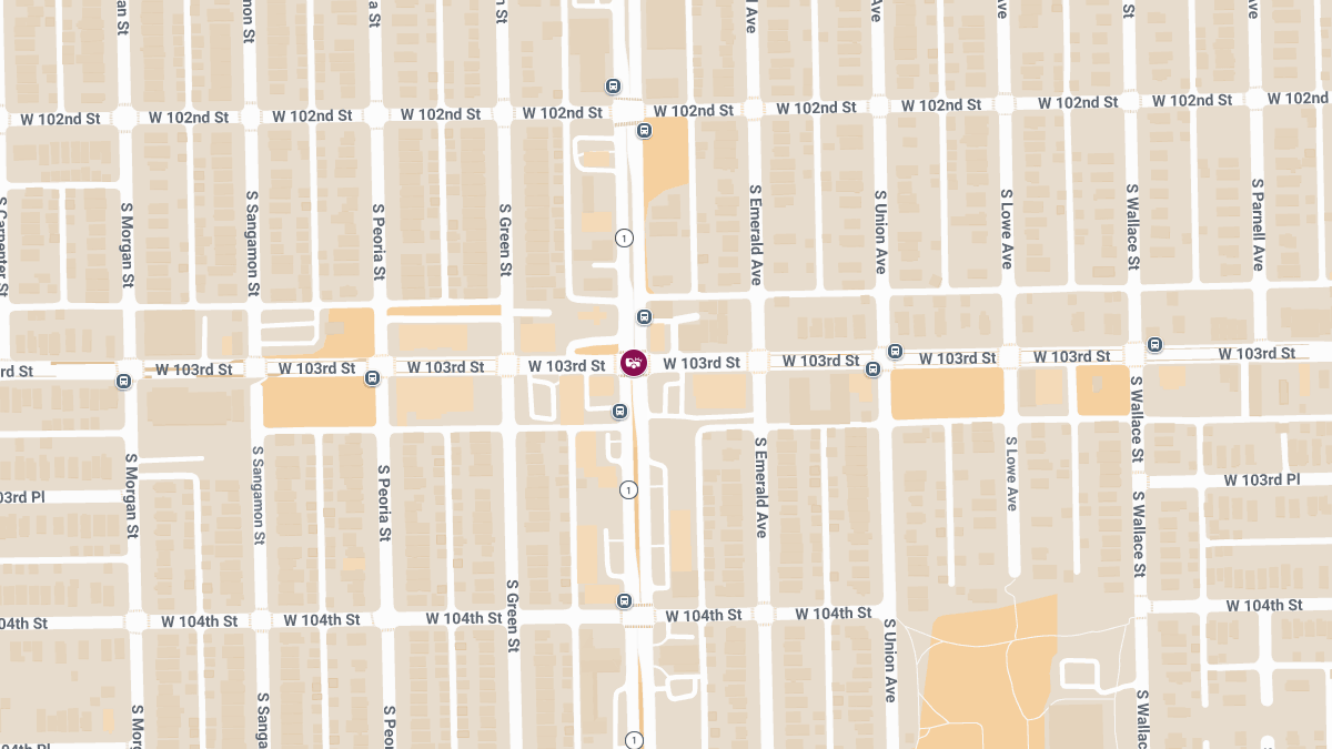 Injury Accident Reported at W 103rd St & S Halsted St