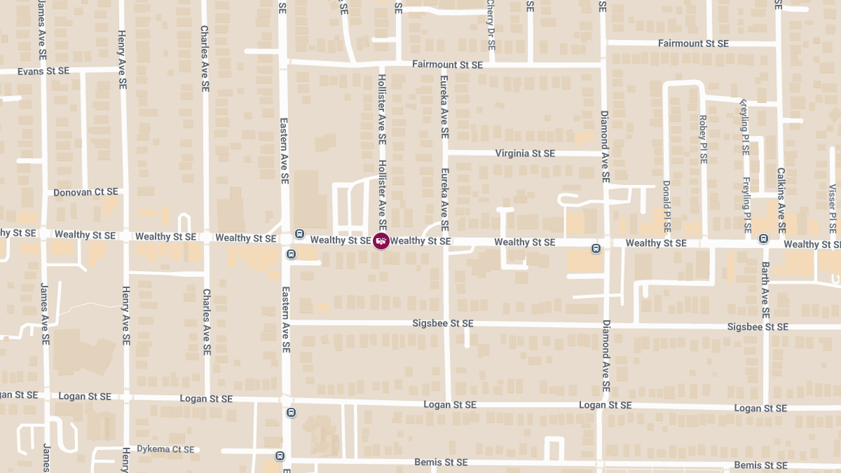 Injury Accident Reported at Wealthy St SE and Hollister Ave SE