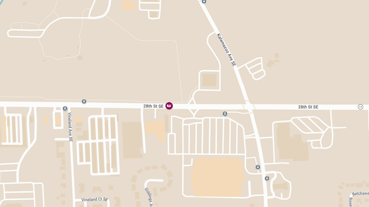 Injury Accident Reported on 1500 28th St SE